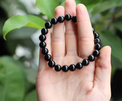 Chuỗi hắc ngà vàng kim xám 12li S6669