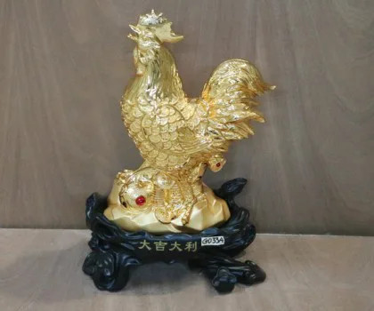 Gà lông đồng tiền trên đá nhỏ - Đại cát địa lợi FG033A